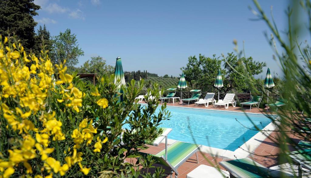 Hotel Villa Belvedere Сан-Джиміньяно Екстер'єр фото